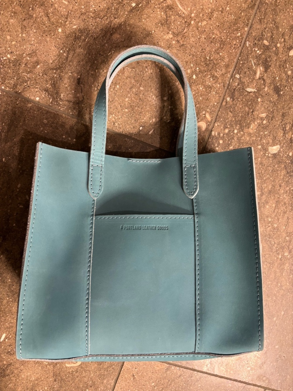 Lola Crossbody Tote, Happy Teal